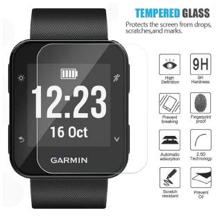 ฟิล์มกระจกนิรภัยกันรอย 9 h hd สําหรับ garmin forerunner 35 4 ชิ้น