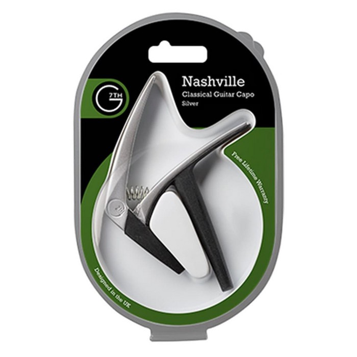 G7th Nashville Classical Silver Guitar Capo