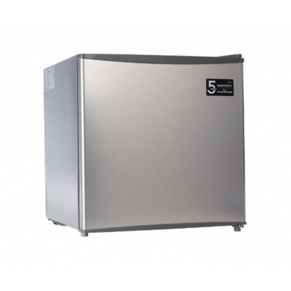 Midea ตู้เย็นมินิบาร์ 1 ประตู ขนาด1.7 คิว HS-65LN สีโครเมี่ยม