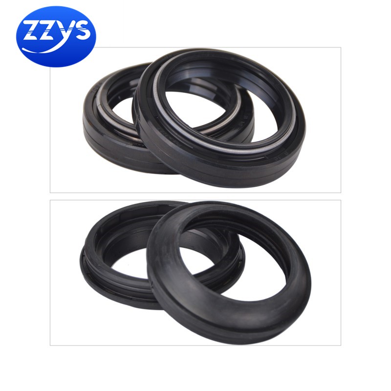 37x49x8 37x49 Double Lip Oil Seal ฝุ่น Lip สําหรับ Kawasaki EX ZZR 250 ZL ZX 600 Ninja 600R ZX GPZ 7