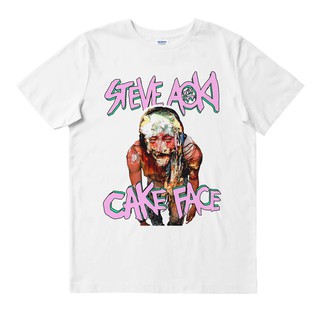 Steve AOKI - หน้าเค้ก | เสื้อยืด พิมพ์ลายวงดนตรี | Merch เครื่องดนตรี | Unisex | วงดนตรีเมอร์ช | เสื้อยืด พิมพ์ลายดนตรี | Techno ดีเจ