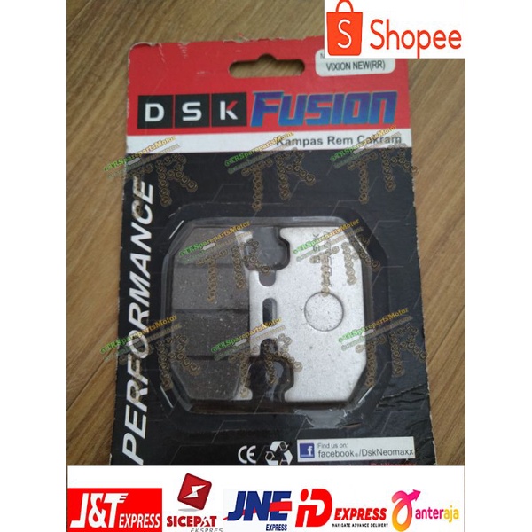 ผ้าดิสเบรคหลังสําหรับ Vixion R 2017/R15 V3 2017 รถจักรยานยนต์