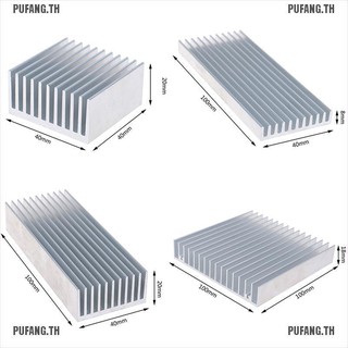 Pufang✿ฮีตซิงก์อลูมิเนียมอัดรีด สําหรับหม้อน้ําระบายความร้อนชิป IC LED พลังงานสูง