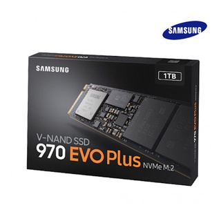 1 TB SSD (เอสเอสดี) SAMSUNG 970 EVO PLUS PCIe/NVMe M.2 2280 (MZ-V7S1T0BW)