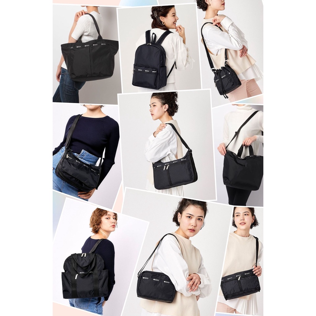 Lesportsac กระเป๋าสะพาย Classic สีดำ รุ่น 5603