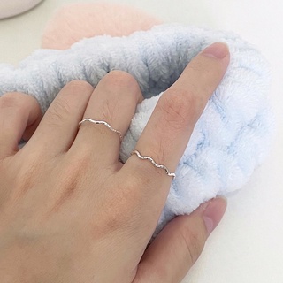 vela.cheeva : *silver925 / wave ring แหวนเงินแท้ แหวนตอกแบบเกลียว ใส่มินิมอลมากๆ