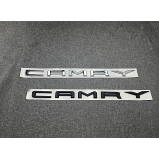 โลโก้ตัวอักษรแยก แคมูรี่ โตโยต้า งานพลาสติก 2018 camry toyota car logo Camry English logo letter logo back up trunk logo