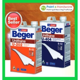 Beger โพลียูรีเทนภายใน/ภายนอก BEGER รุ่น U-202/U-404 ระบบ 1 ส่วน ขนาด 1/4 แกลอน