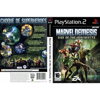 แผ่นเกมส์ PS2 Marvel Nemesis Rise of the Imperfects   คุณภาพ ส่งไว (DVD)