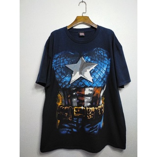 เสื้อยืด มือสอง marvel อก 46 ยาว 29