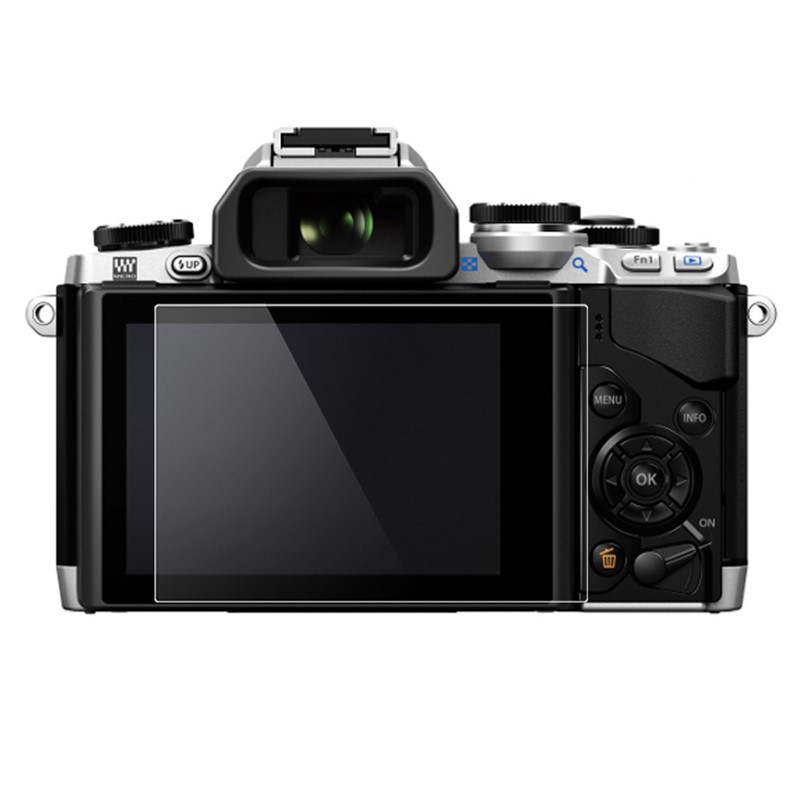 กระจกนิรภัยป้องกันหน้าจอสำหรับ Olympus OM-D EM1ii EM1 Mark ii EM1 กล้องฟิล์มฟิล์มนิรภัยฟิล์มป้องกัน 