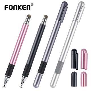 Fonken 2 In 1 Universal ปากกาสไตลัสสัมผัสหน้าจอสัมผัสสําหรับแท็บเล็ต Android