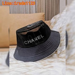 CHANEL BUCKET HAT IN BLACK  ของแท้ ราคาถูก