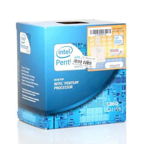 CPU Intel Socket LGA1155 Pentium G860 3.00GHZ/3MB  ของใหม่