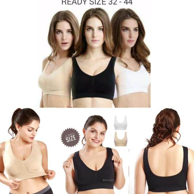 SPORT BRA / MINISET BRA / GENIE BRA SIZE 32-44