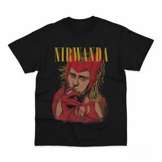 เสื้อยืดแฟชั่น เสื้อยืด พิมพ์ลาย Nirwanda Nirvana Wanda Scarlet Witch Wandavision สําหรับผู้หญิง