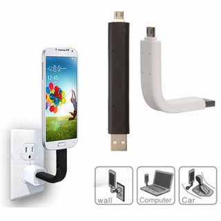 Bendable Usb ขาตั้งข้อมูลสําหรับ Iphone Android สมาร์ทโฟน