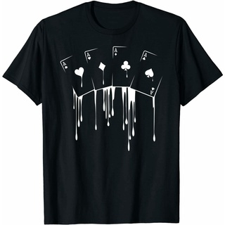 เสื้อยืดโอเวอร์ไซส์เสื้อยืดคอกลม พิมพ์ลายโป๊กเกอร์ Texas HoldEm Night Tournament สวมใส่สบาย สําหรับแม่ และเด็กS-3XL