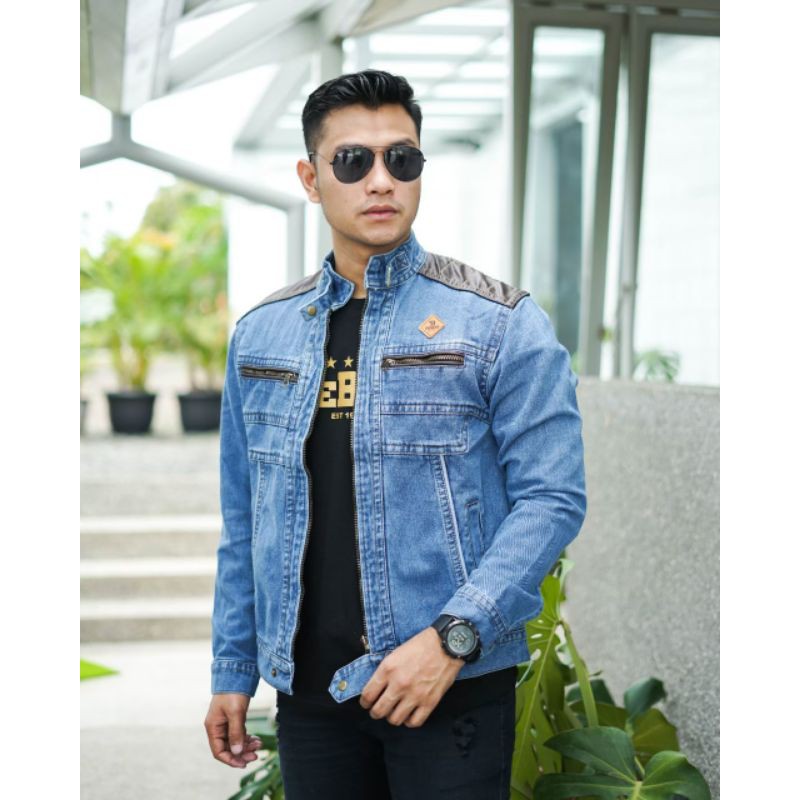 (จัดส่งทันที) THE BERRY SLIPPING JACKET - BERRY JACKET - THE BERRY FJ 03 JEANS JACKET - FJ BERRY JAC