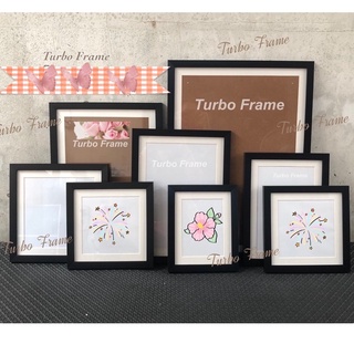 กรอบรูปตกแต่งบ้านพร้อมเม้า ขอบเม้า 3 ซม. เพื่อเน้นภาพให้โดดเ…