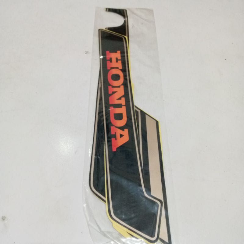 Striping Polet Sticker Body Cover สําหรับ Honda WIN 84