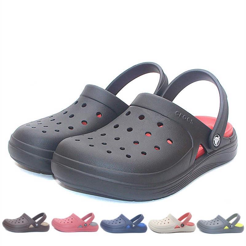 รองเท้าแตะ Crocs สําหรับผู้ชายผู้หญิง/รองเท้าแตะผู้หญิง/รองเท้าแตะผู้ชาย/รองเท้าแตะกันน้ํา/รองเท้าแต