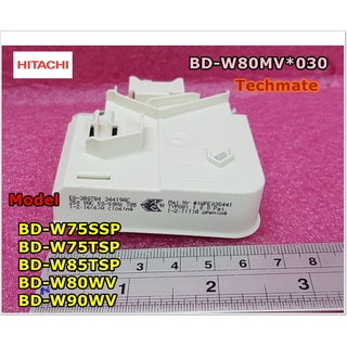 อะไหล่ของแท้/สวิตย์ล็อกประตูเครื่องซักผ้าฝาหน้า/BD-W80MV*030/DOOR LOCK SW EMZ/HITACHI