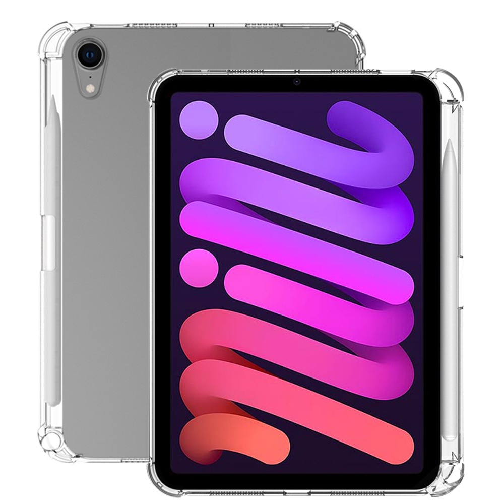 เคสใส  iPad mini 6  ( 2021 ) / iPad mini 7 2024  เคสใสนิ่ม เคส TPU ใสขอบกันกระแทก มีช่องใส่ปากกา
