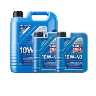 [โค้ดSSPGXN ลด500] 10W-40 LIQUI MOLY Super Leichtlauf น้ำมันเครื่อง ลิควิโมลี สังเคราะห์แท้ 10w40 ขนาด 5,7,8 ลิตร