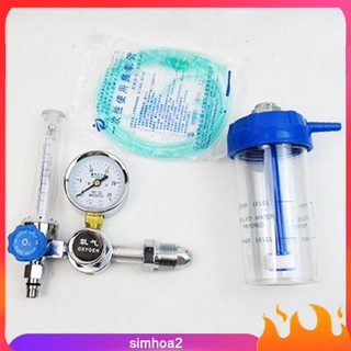 [SIMHOA2] Oxygen Inhaler Oxygen Regulator 1-100MPa Pressure Reducer Gauge Flow Meter