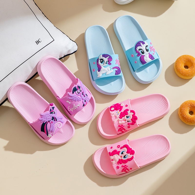 Kasut Slipper PONY Budak Perempuan Kids Slide Slipper PONY Girl Small Girl Girl Slipper Slipper EVA 
