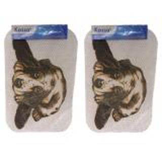 พรมกันลื่น ห้องน้ำ รูปสุนัข Anit Bath Mat 2 ชิ้น