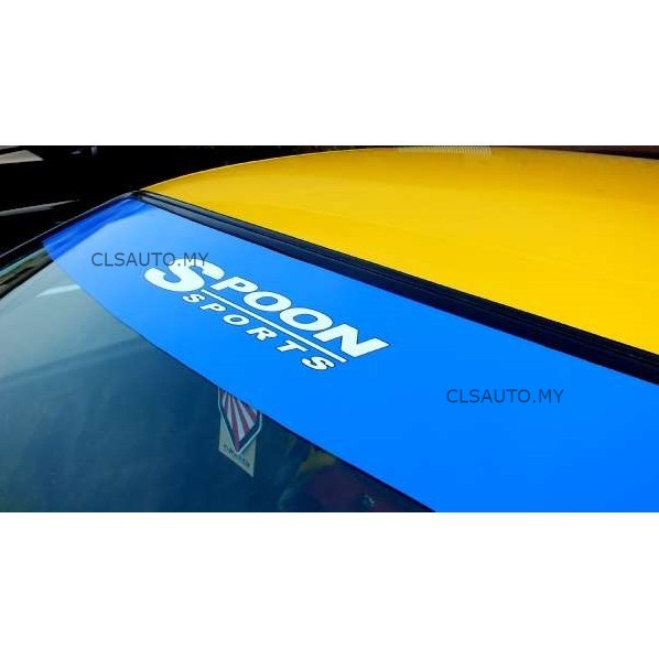 สติ๊กเกอร์ HONDA SPOON SPORTS CAR WINDSCREEN (52" INCH)