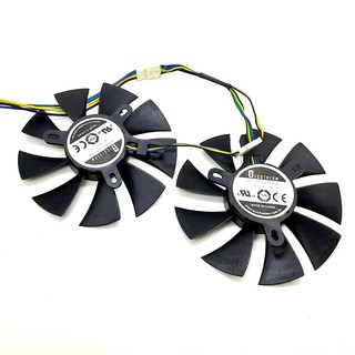 For Zotac GTX1070 MINI Graphics Card Cooling Fan 2pcs/Lot GA91S2H GFY09010E12SPA 42*42*42mm 4Pin 86mm VGA Fan