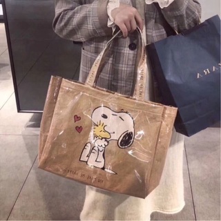 ของพร้อมส่ง🔥✅โครตฮิต✅🔥Snoopy Craft Bag By Zara