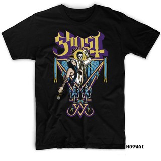 เสื้อยืดผ้าฝ้ายGhost Band Shirt - BLESSED เสื้อเชิ้ตL XL  XXL 3XL