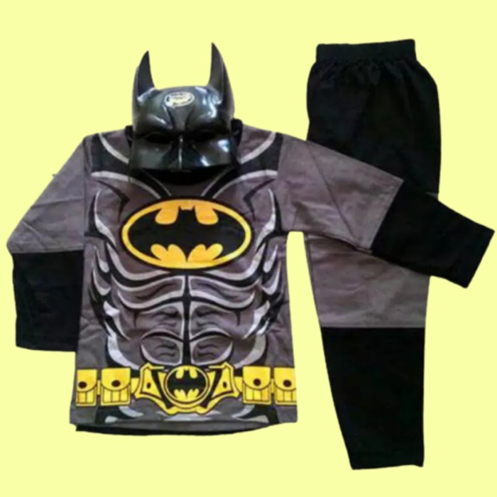 CHILDRENS BATMAN COSTUME WITH A MASK - 2-3 ปี