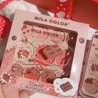 Mila Color Sweet Chocolate พาเลทอายแชโดว์ 11เฉด ❌คละเบอร์❌ ตลับละ55บาท