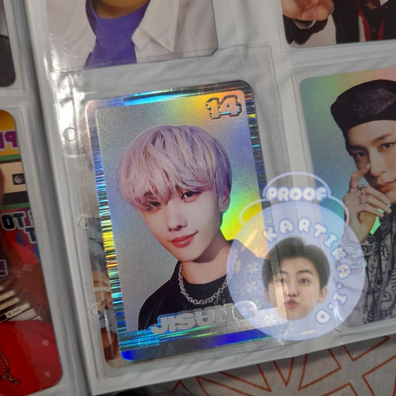 [BOOKED] Stc JISUNG VER B TRADING CARD GLITCH MODE (โฟโต้การ์ด)