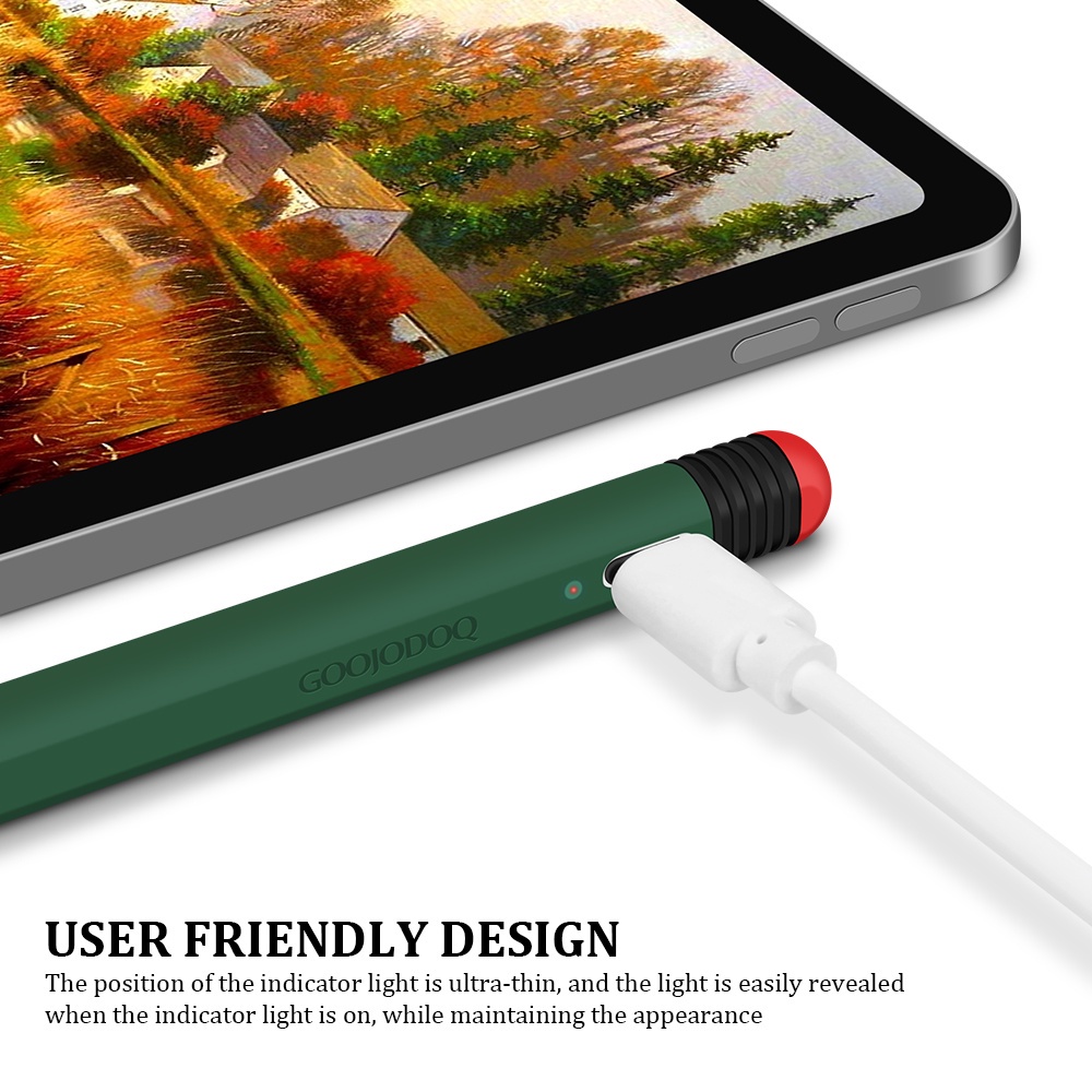 GOOJODOQ สไตลัสกรณี stylus ซิลิโคนสำหรับ lpad ดินสอ 1 2 และ GD9 GD10 GD11 GD12 GD13 รูปที่ 3