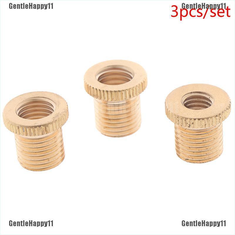 GHTH 3pcs Gear Shift Knob Thread Adapter Nuts Insert M10x1.25 & M10x1.5 & M8*1.25 Kit