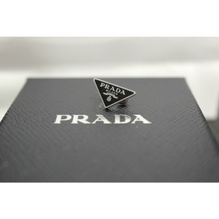 Prada Symbole clip right earring