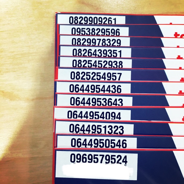 เบอร์มงคล คัดเน้นๆ ตามตำรา เลขศาสตร์ ซิมการ์ด เบอร์เด็ด เบอร์เด่น เบอร์สวย  octชุด24