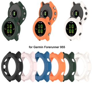 เคส TPU นิ่ม สําหรับ Garmin Forerunner 955 Solar Slim Watch ป้องกันหน้าจอ