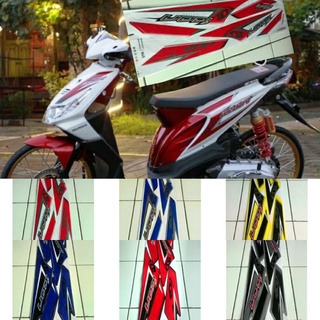 สติกเกอร์คาร์บูเรเตอร์ สําหรับติดตกแต่งรถยนต์ honda beat