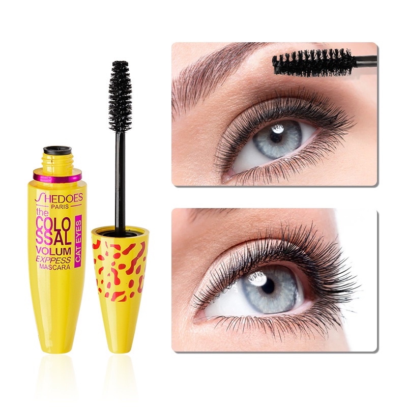 พร้อมส่ง เพิ่มขนตาหนา มาสคาร่า มาสคาร่ากันน้ำ สีดำ