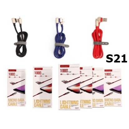 สายชาร์จ ยี่ห้อ eloop แท้ 100% usb cable S21 Iphone5/6/7/8/X/XR/iPad