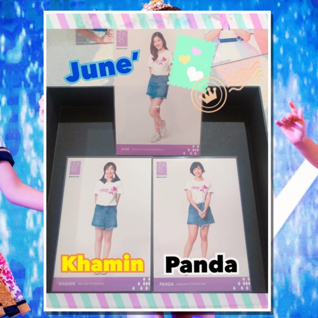 💛 Debut photo set  [Full] June’/Panda/Khamin BNK48 💛