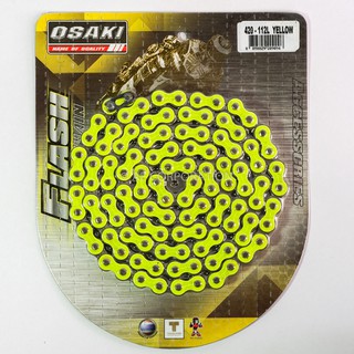 โซ่สี Osaki 114 ข้อ โซ่สี โซ่มอไซค์ทุกรุ่น มีหลายสีให้เลือก 300IQ RACING Shop