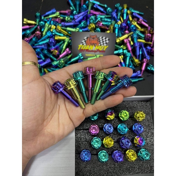Titan GR5 SALAYA 6li32 6li30 สกรูสําหรับ winner sonic คลัทช์ดิสก์เบรก (ไทเทเนียม bolt เบรคแผ่นดิสก์และคลัทช์สําหรับ honda)